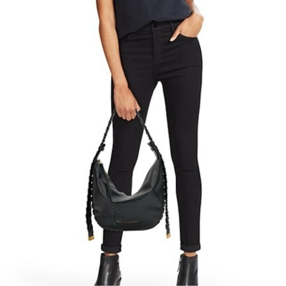 Stella McCartney Handbags - NWOT Stella McCartney Black Braided Shoulder Hobo Bag
